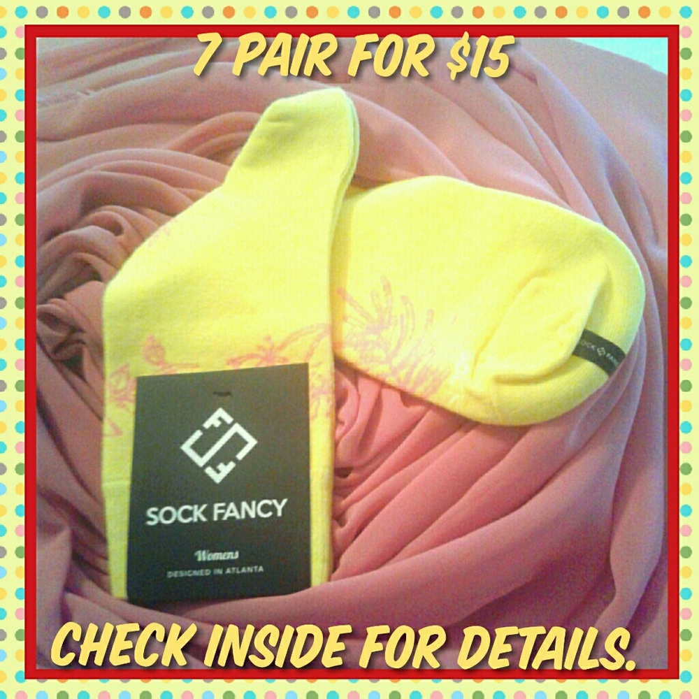 Sock Fancy "HERBS MUSTARD" High Quality Socks